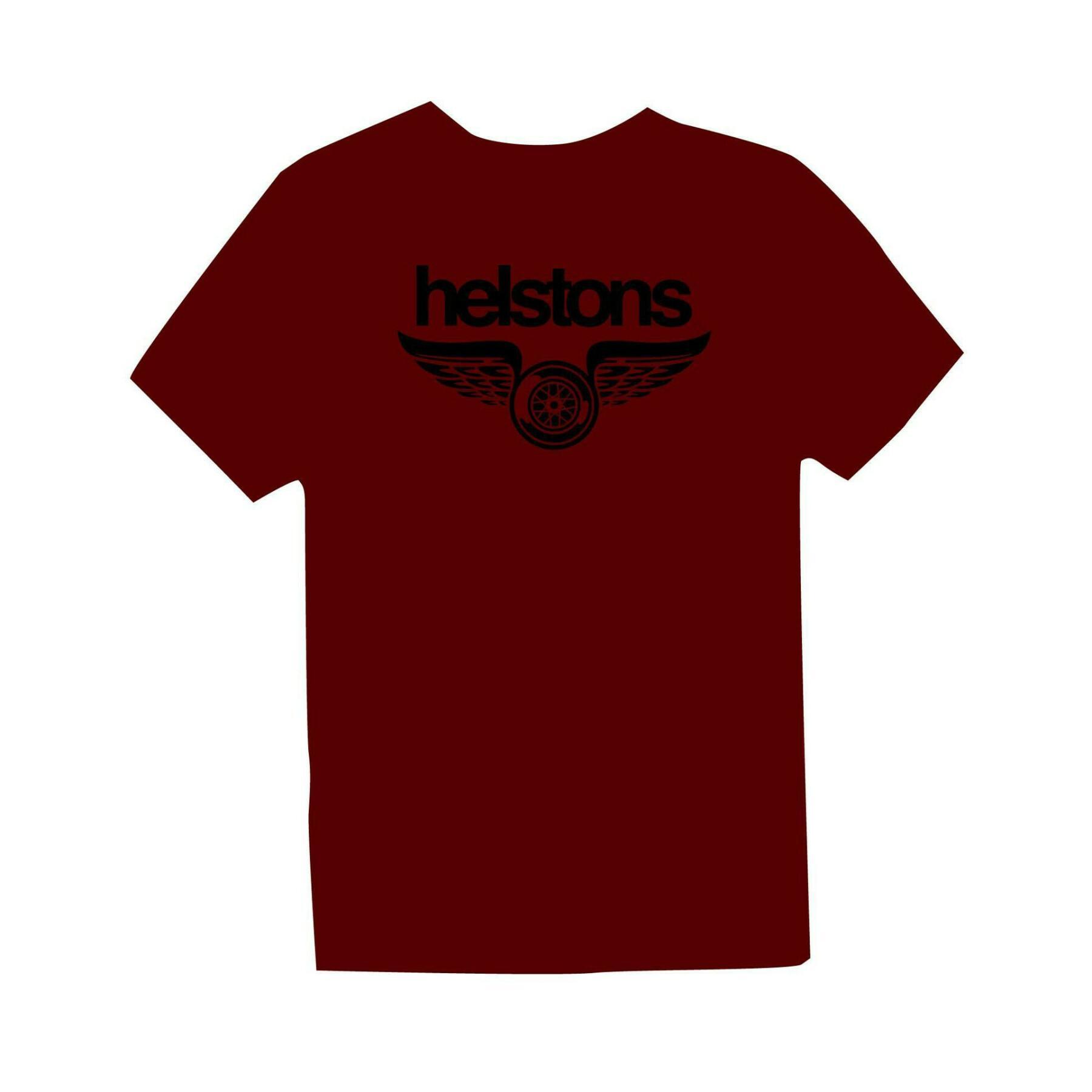 Katoenen T-shirt Helstons ts wings