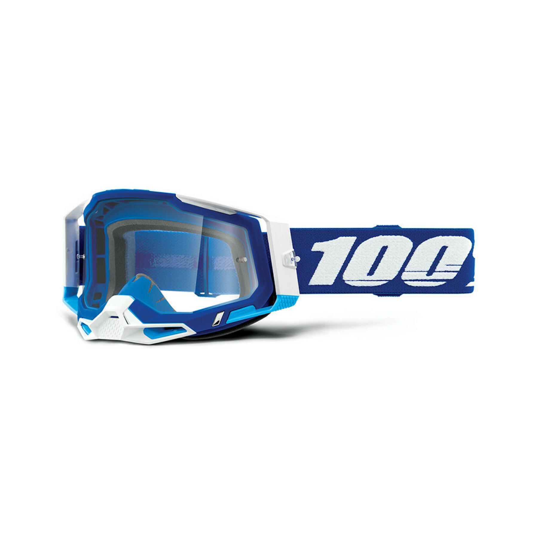 Motorcross Fiets Masker duidelijk scherm 100% Racecraft 2