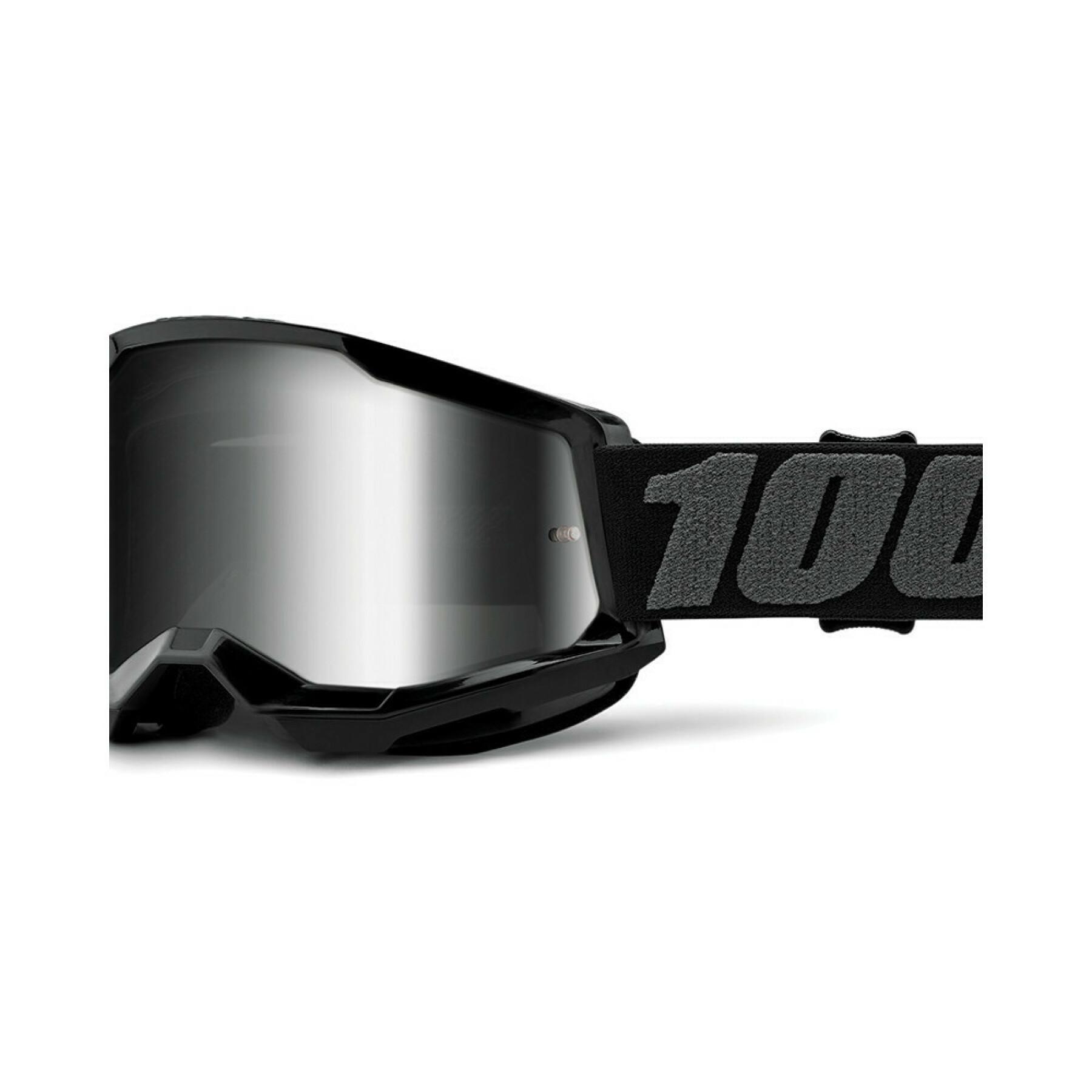 Motorfiets kruis masker iridium scherm 100% Strata 2