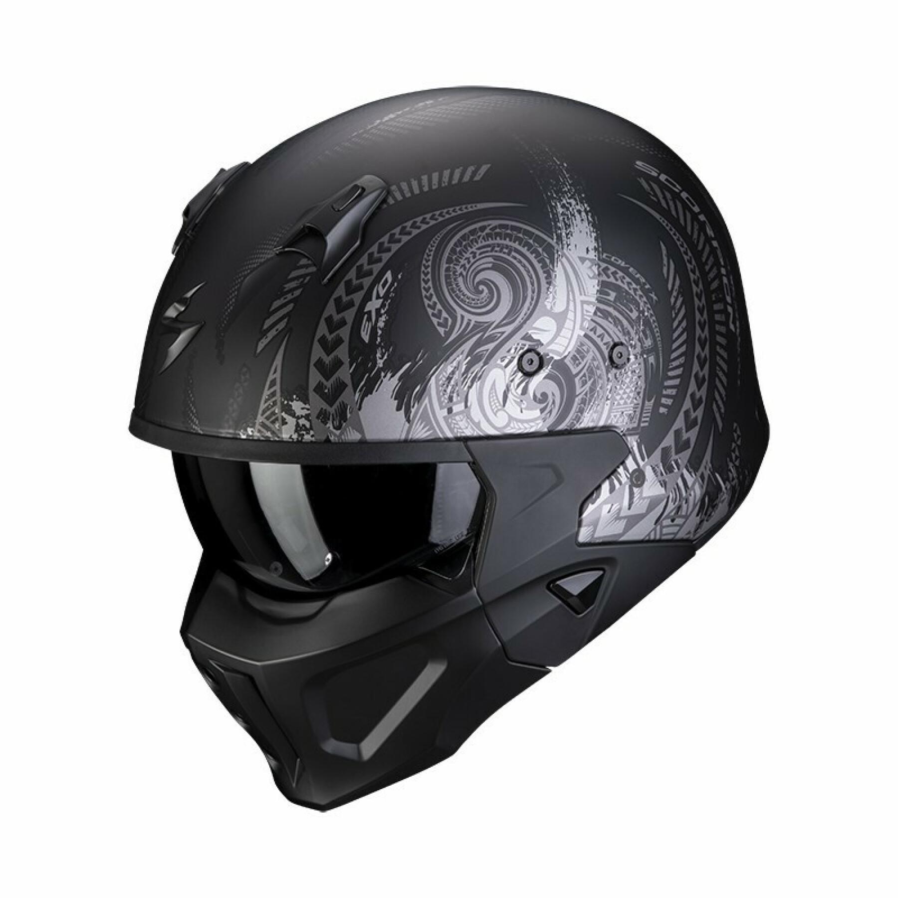 Modulaire helm Scorpion CONVERT-X TATTOO