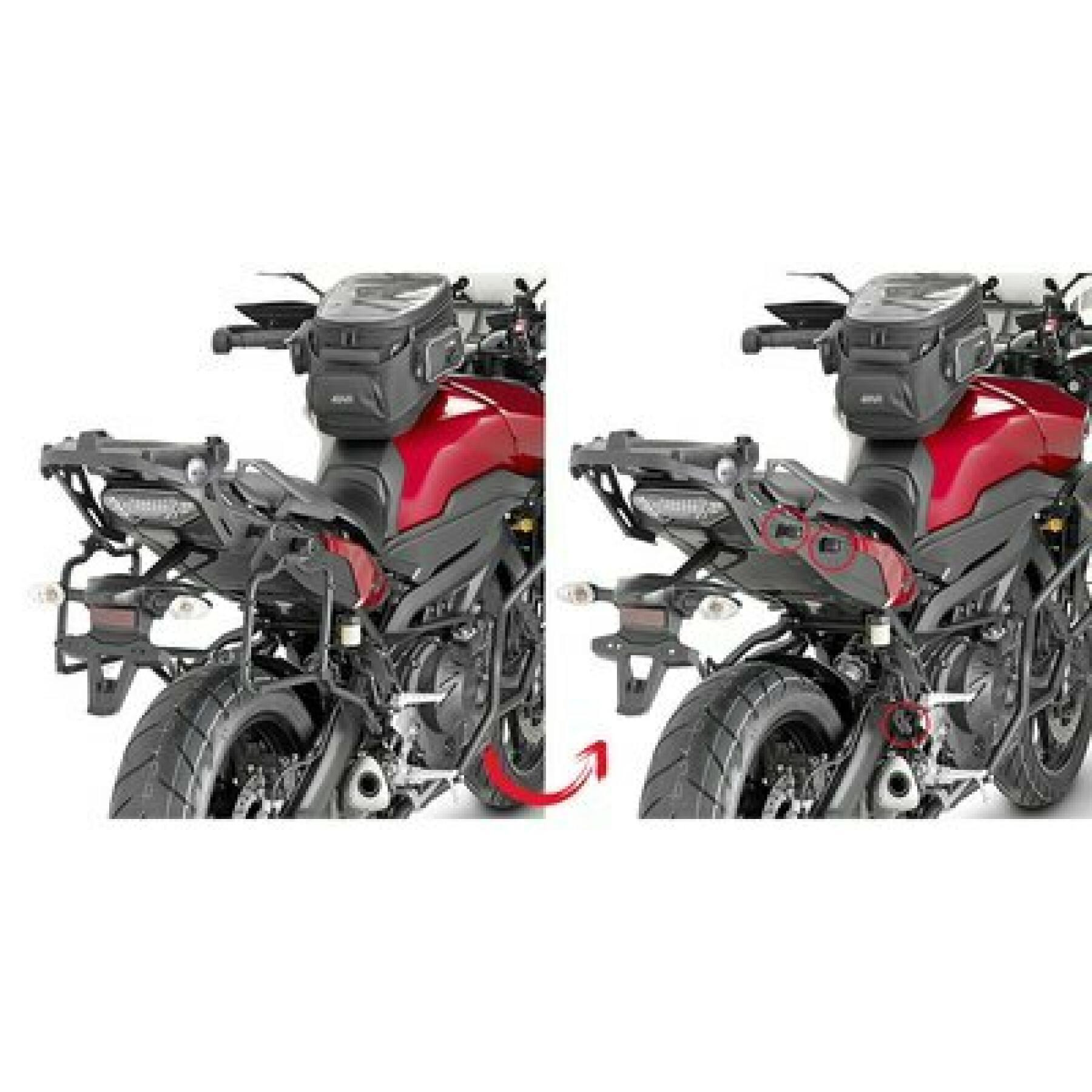 Snelle motorfiets zijspanhouder Givi Monokey Yamaha Mt-09 Tracer (15 À 17)