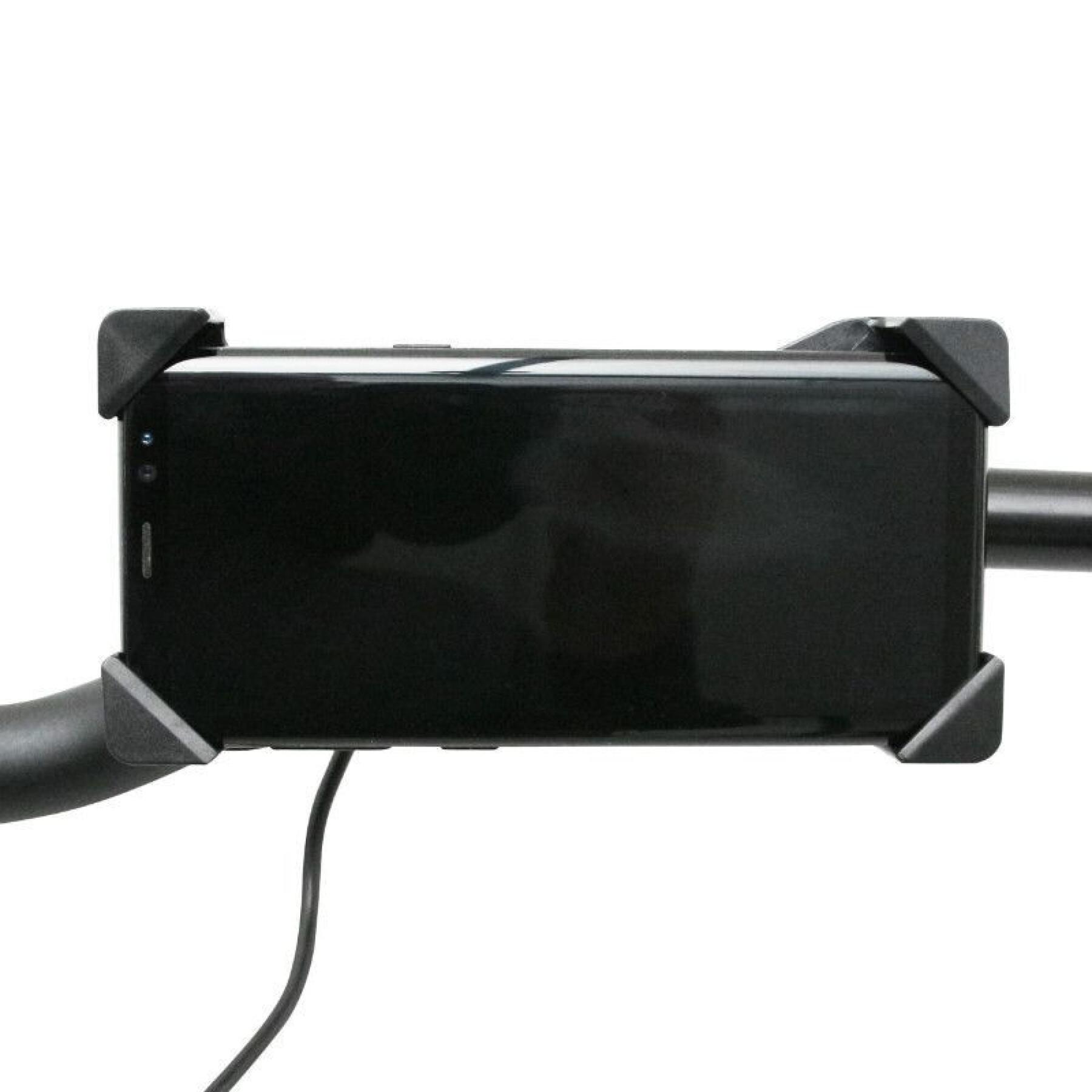 Motor smartphone houder met waterdichte usb geleverd met 2 houders Avoc M1
