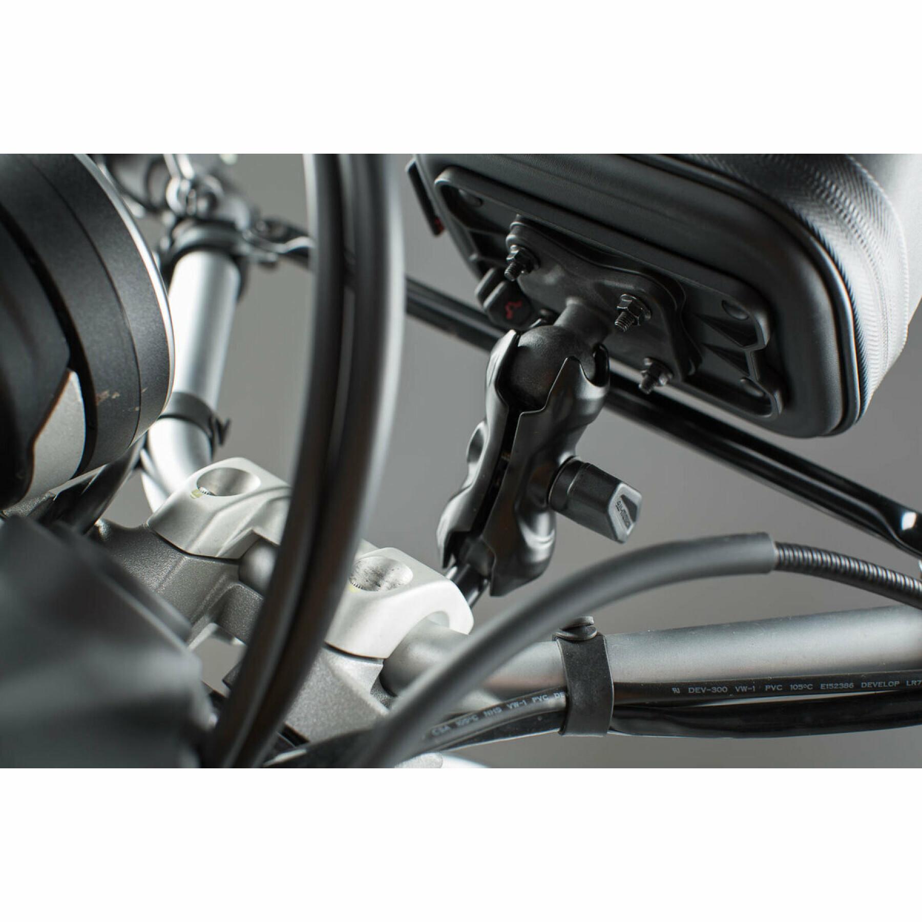 Motorfiets gps-ondersteuning SW-Motech 3 inch 7,62 cm.