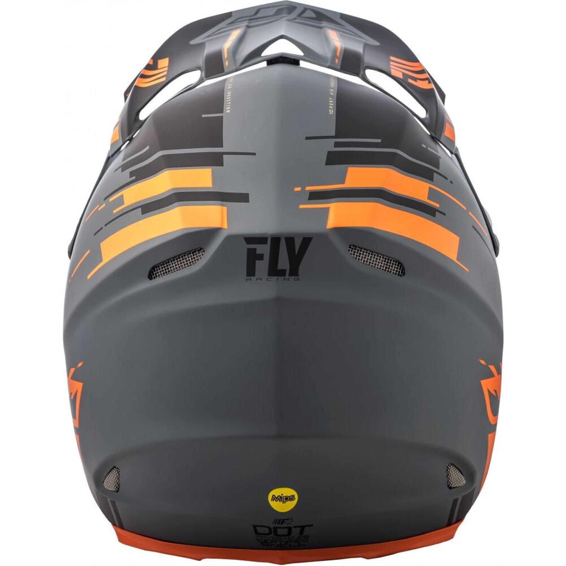 Headset Fly Racing F2 Carbon Forge Mips 2018