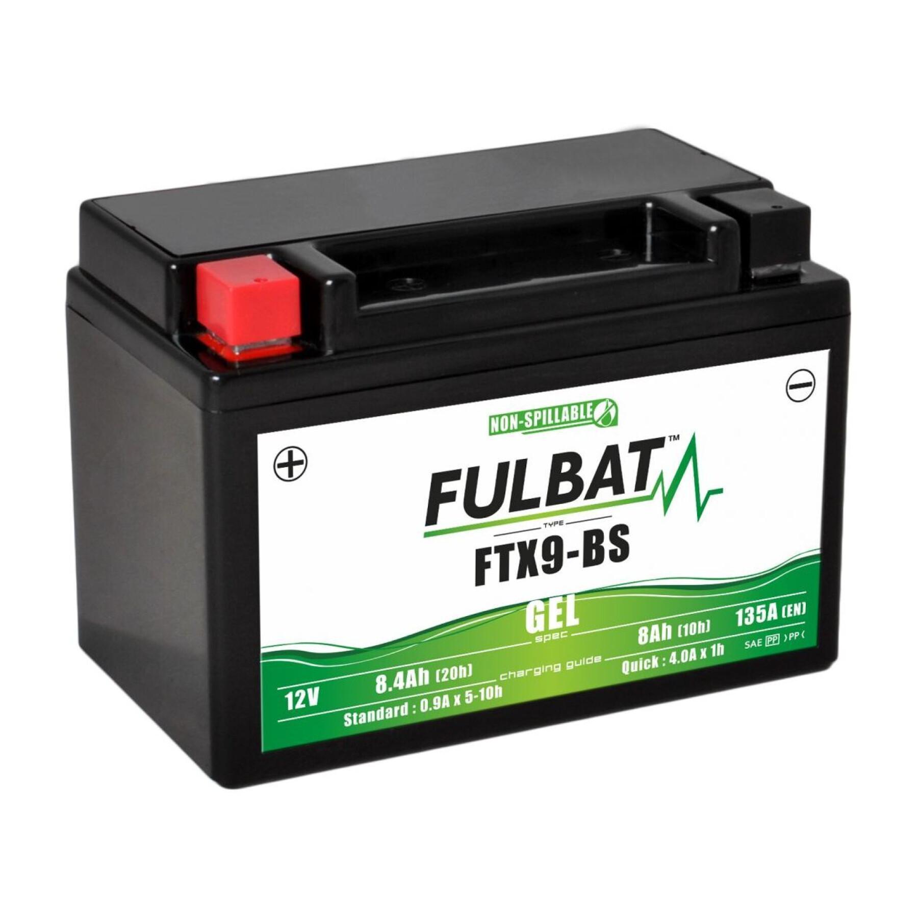 Batterij Fulbat FTX9-BS Gel