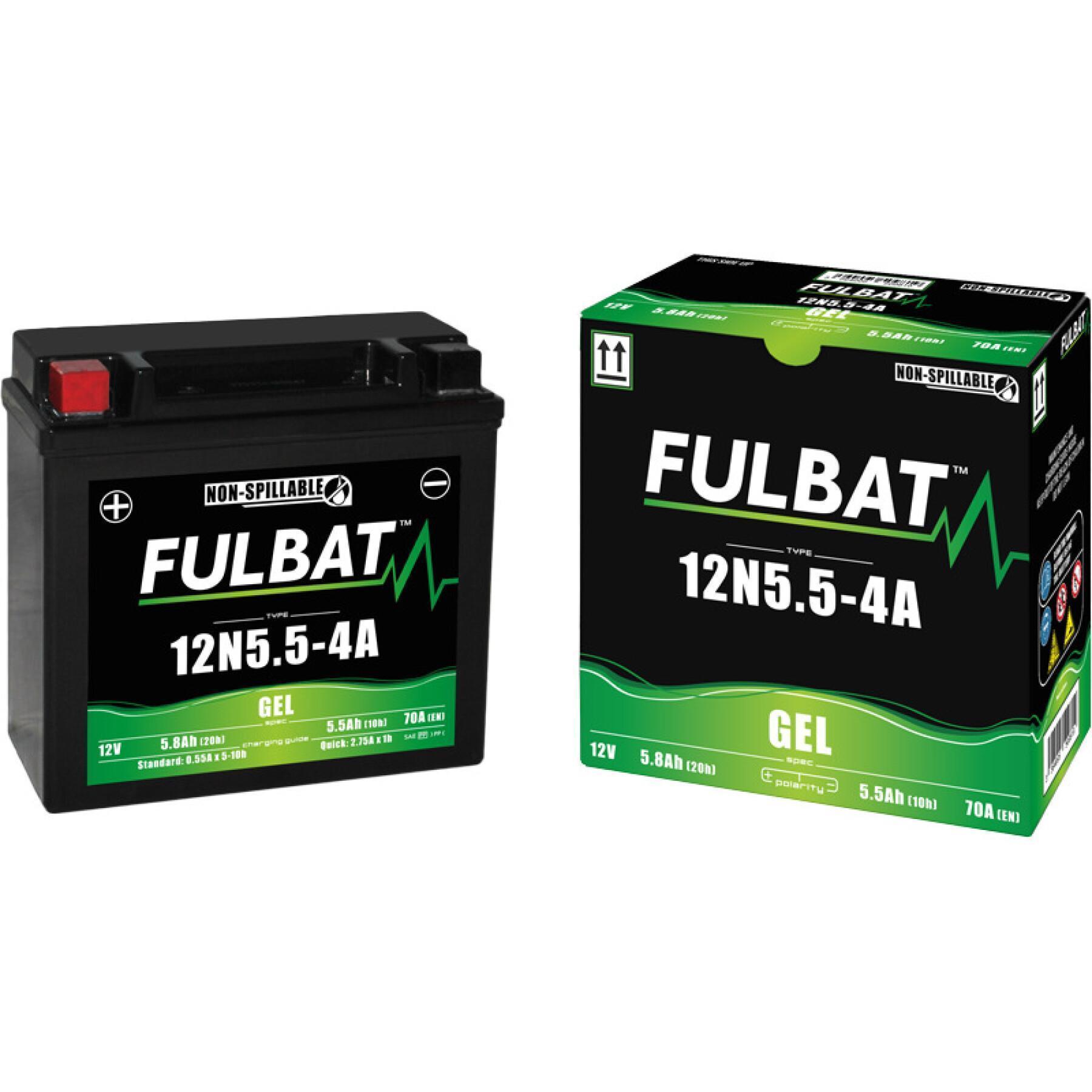 Batterij Fulbat 12N5.5-4A Gel