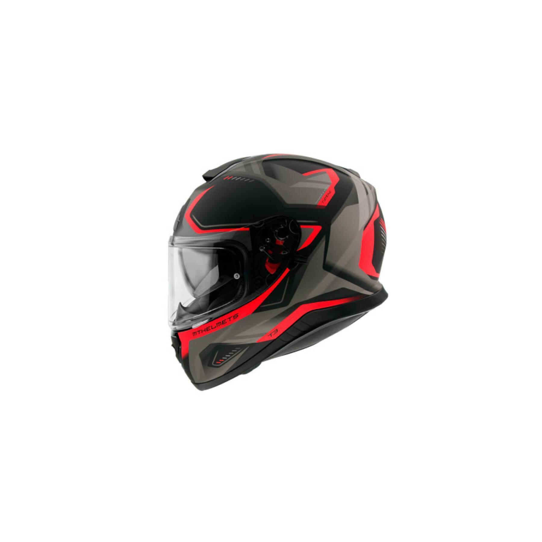 Pinlock-helm met dubbel scherm MT Helmets Thunder 3 SV