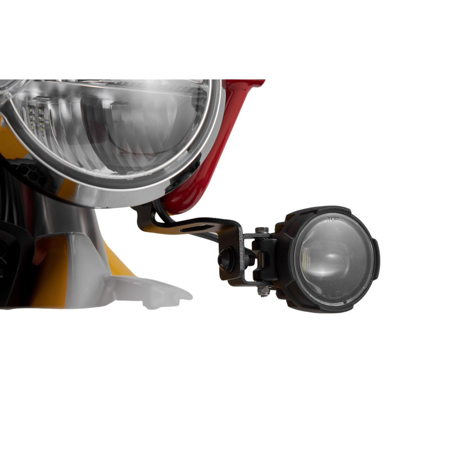 Verlichtingssteunen voor extra lichten. moto guzzi v85 tt (19-). SW-Motech