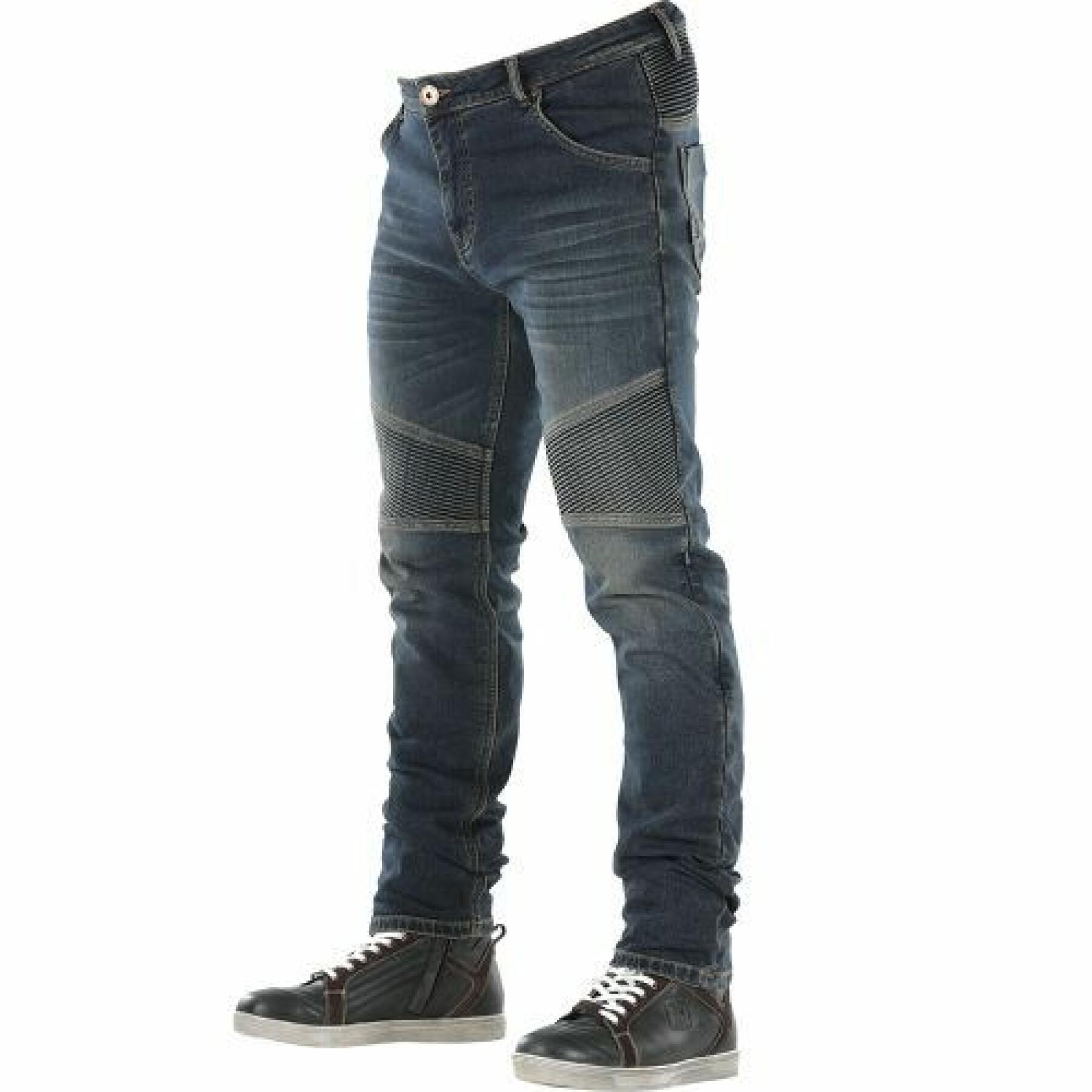 Motorfiets jeans Overlap Castel Dirt