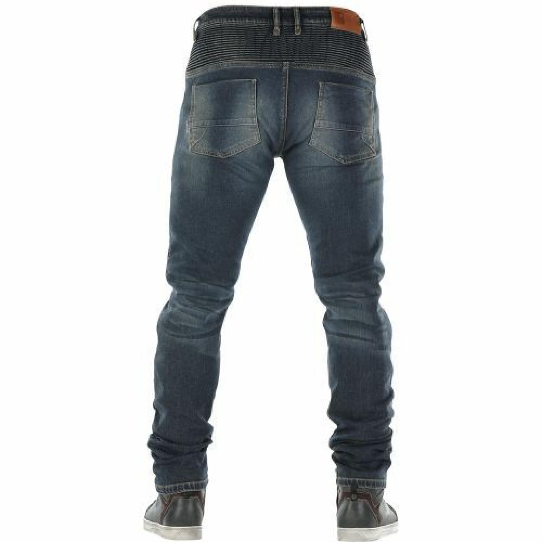 Motorfiets jeans Overlap Castel Dirt