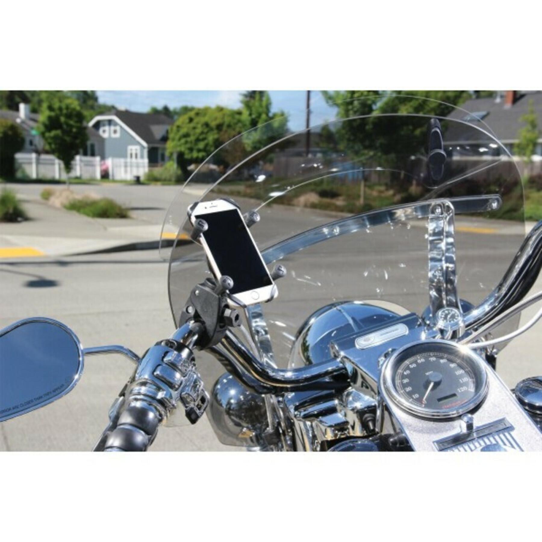 Motor smartphone houder RAM Mounts X-Grip® fixation Snap-Link™ Tough-Claw™