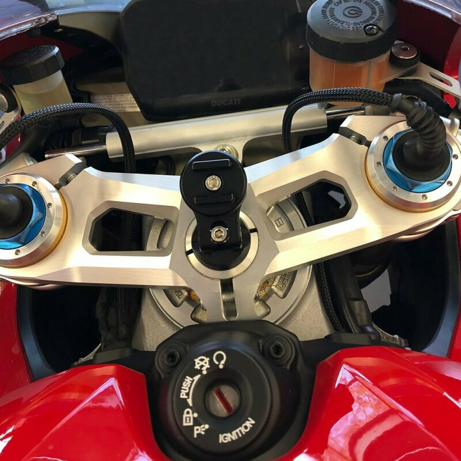 Motorfiets smartphonehouder op stuurkolom SP Connect