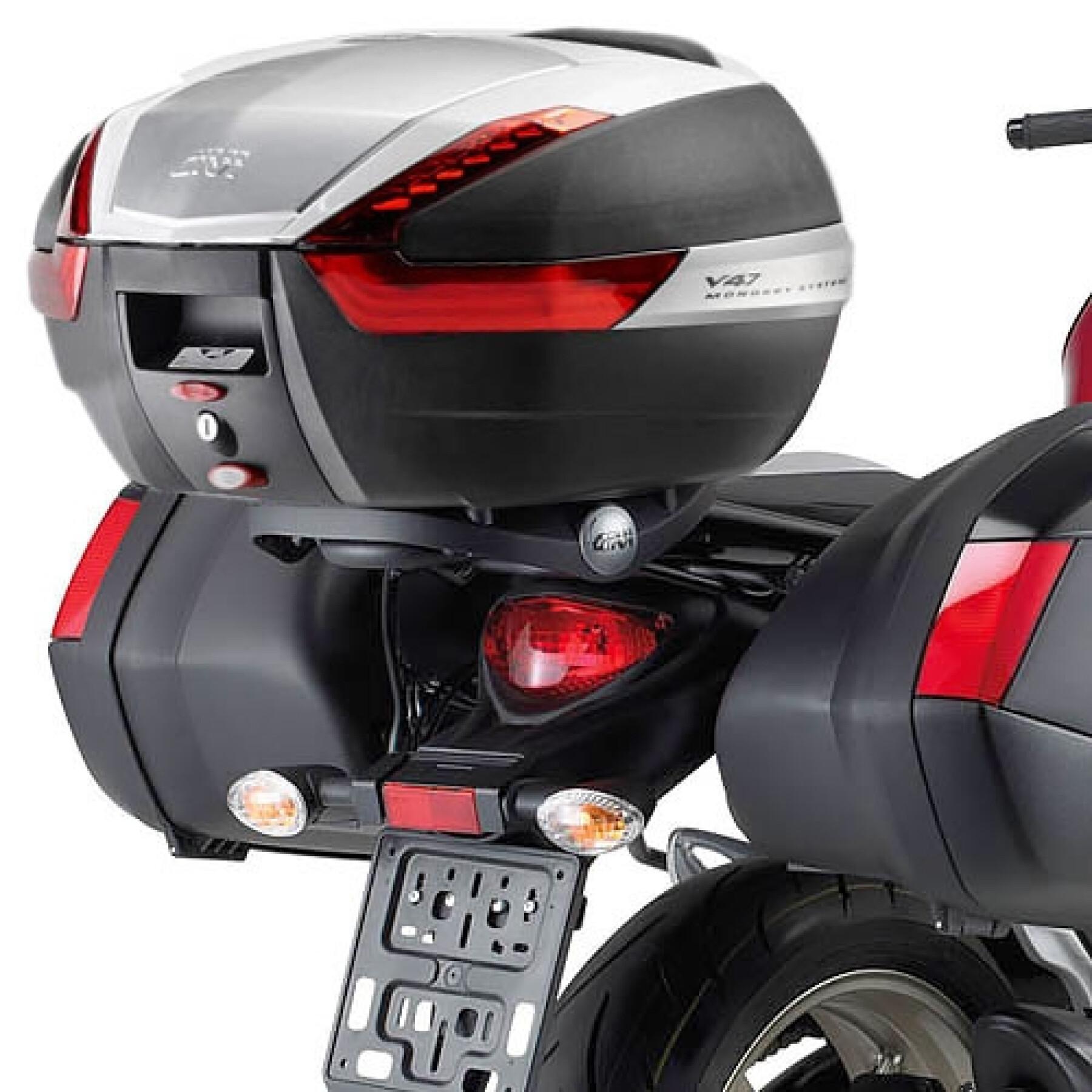 Motorfiets topkoffer steun Givi Monokey Suzuki Gladius 650 (09 à 16)