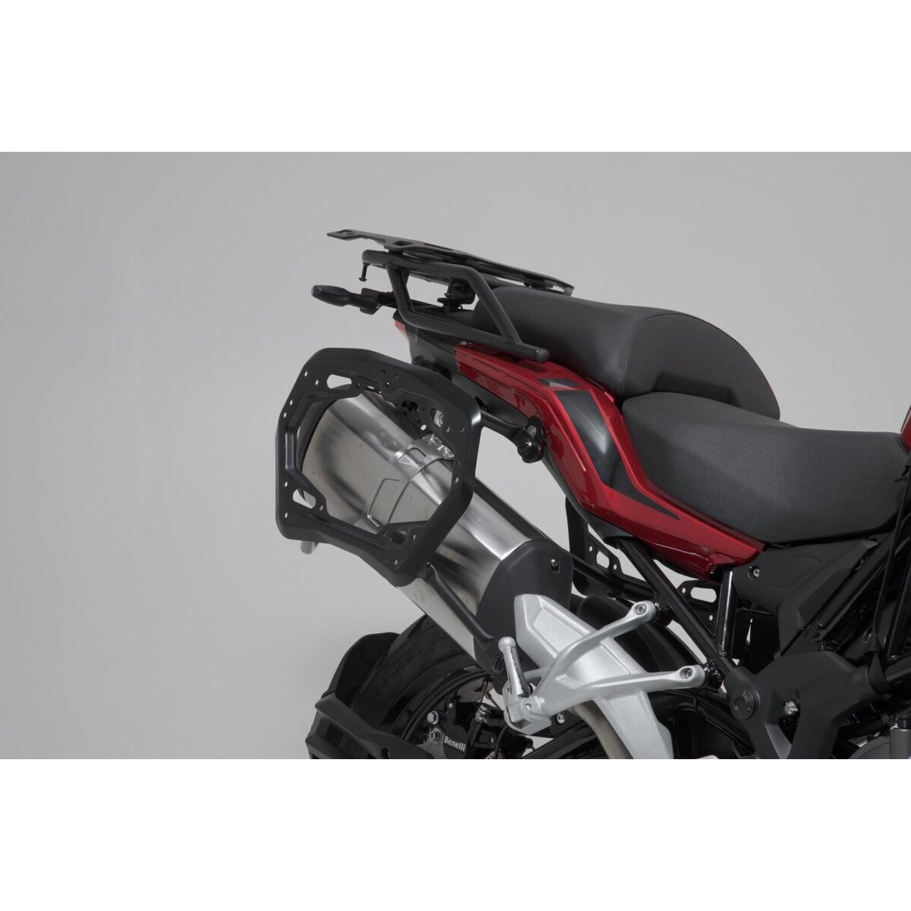 Stijf zijkoffersysteem voor motorfietsen SW-Motech DUSC Benelli TRK 502 X (18-)