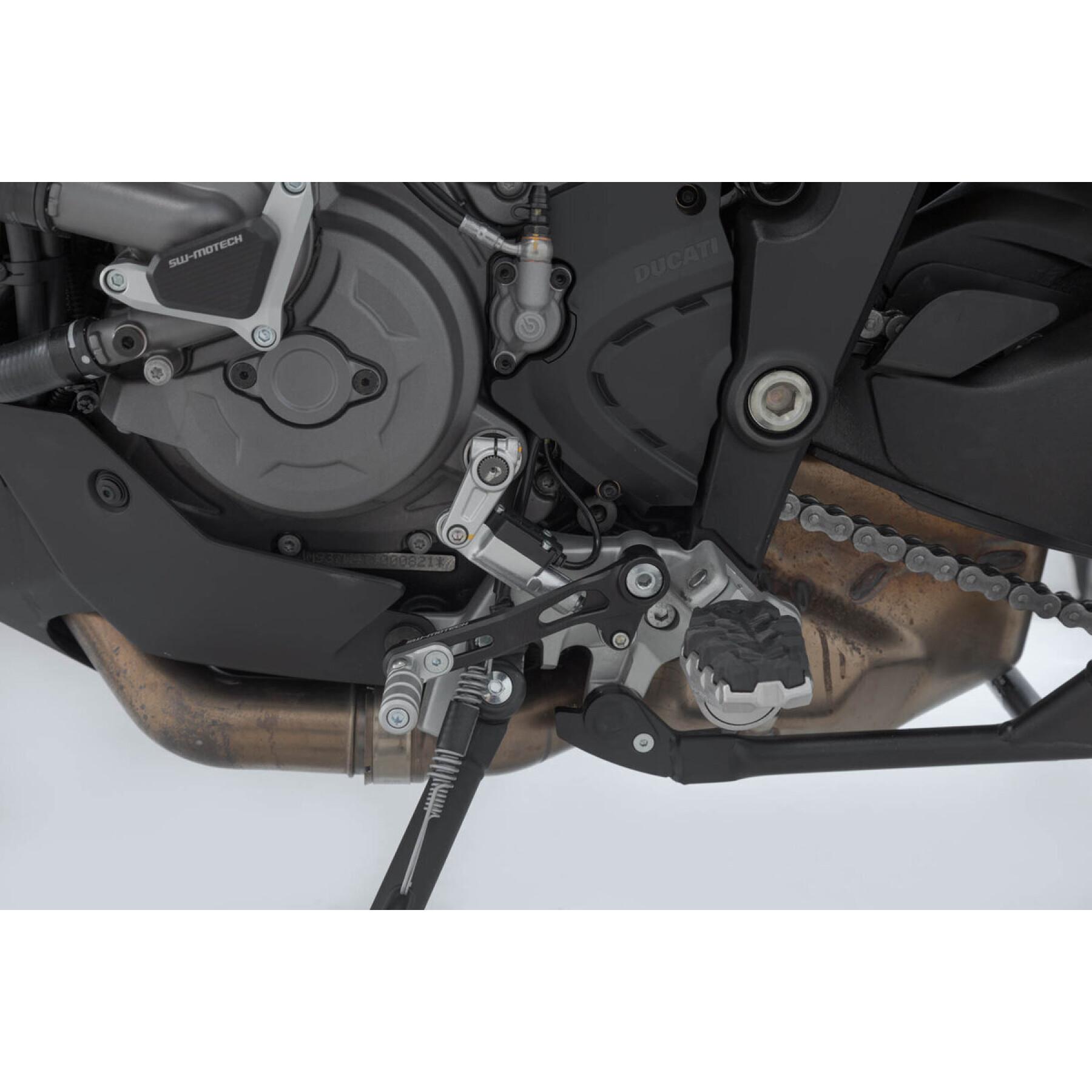 Motorfiets versnellingspook SW-Motech Ducati Multistrada 950 (18-)/1260 (17-)/V2 (21-).