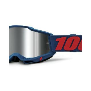 Motorcross Fiets Masker iridium flash scherm 100% Accuri 2 Odeon