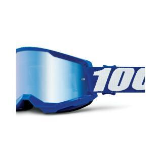 Motorcross Fiets Masker Scherm Iridium 100% Strata 2