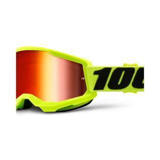 Motorcross Masker iridium scherm 100% Strata 2