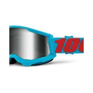 Motorfiets kruis masker iridium scherm 100% Strata 2 Summit