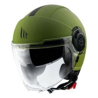 Jethelm met dubbel scherm MT Helmets Viale Sv