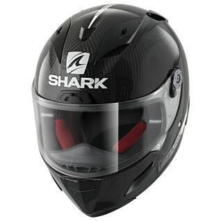 Volgelaats motorhelm Shark race-r pro carbon skin