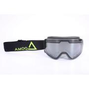 Motor crossbril met lens transparent Amoq Vision Magnetic