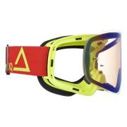 Motorcrossbril met gouden spiegellens Amoq Vision Magnetic