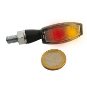 Motorfiets achter LED-knipperlichten Highsider Blaze 3en1