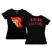 Dames-T-shirt Riding Culture Logo RC